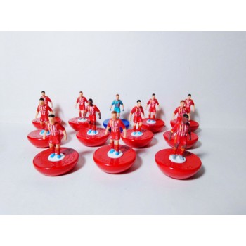 Subbuteo Andrew Table Soccer Olympiacos 2018-19 on Classic Hasbro Bases